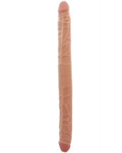 Dubbele Dildo met Realistische Look 40 CM - Huidskleur