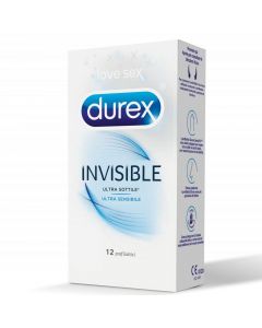 Durex Invisible Extra Sensibile - 12 Stuks