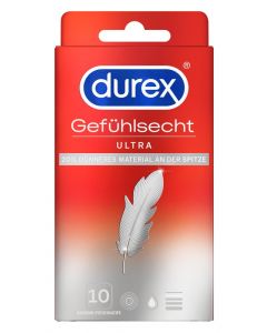 Durex Real Feeling Ultra - 10 Stuks voorkant