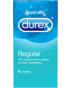 Durex Regular - 6 Stuks