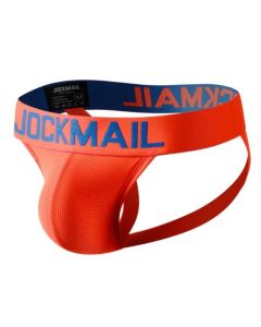 Jockmail Elastische Jockstrap - Oranje