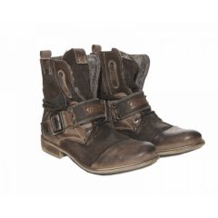 ES Leather Boots Bruin