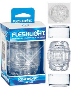 Quickshot Vantage fleshlight - Transparant