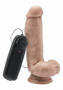 Get Real Cock 18 cm Vibrerend - Huidskleur