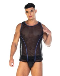 GIGO Fetish Tank Top - Blauw