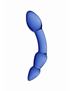 Glazen Dildo Superior - Blauw