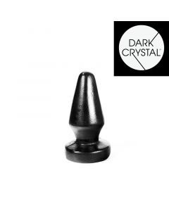 Dark Crystal Zwarte Buttplug Huub - 13 cm