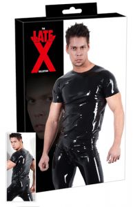 Latex Shirt met Mouwen