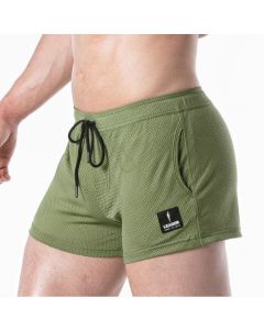 Leader Menswear G.I. Booty Mesh Shorts - Khaki