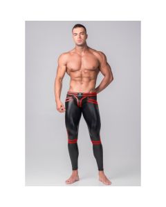 Fetish Legging Heren - Rood