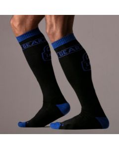 Locker Gear Keep Them On Socks - Blauw zijkant