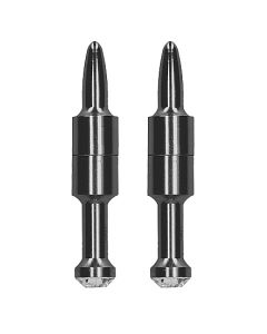 Magnetische Tepelklemmen Diamond Pin - Zilver
