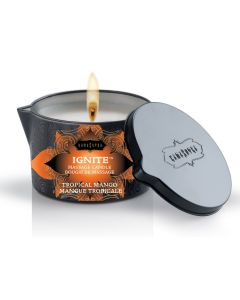 Massage Oil Candle Ignite -  Tropical Mango*