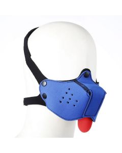 Neoprene Puppy Dog Blauw Mond masker