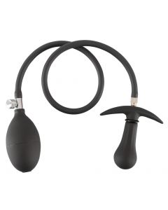 Opblaasbare Buttplug met Binnen Bal*
