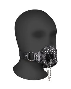 Open Mouth Gag with Plug Stopper - XTREME