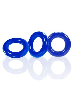 Oxballs Willy Cockring 3 Pack - Blauw