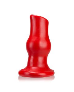 Oxballs Pighole Deep-2 Hollow Plug - Red - Large