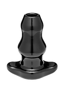 Perfect Fit Buttplug Double Tunnel Plug - L-Zwart
