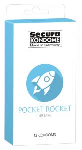 Pocket Rocket Condooms Secura - 24 Stuks