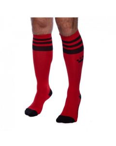 Prowler RED Football Sock Red/Black