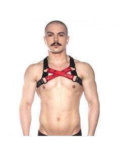 Prowler RED Cross Harness Black/Red