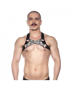 Prowler RED Cross Harness Grey