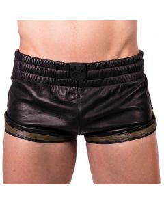 Prowler RED Leather Sports Shorts Black/Green