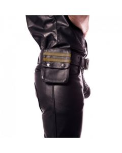 Prowler RED Leather Wallet Black / Green