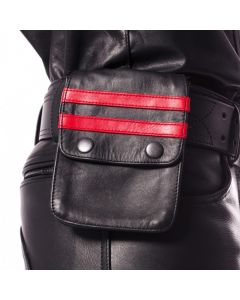 Prowler RED Leather Wallet Black / Red