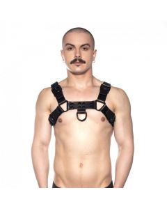 Prowler RED Noir Harness Zwart Voorkant