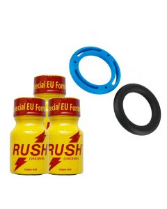 3 x Rush Poppers + Gratis Cockringen