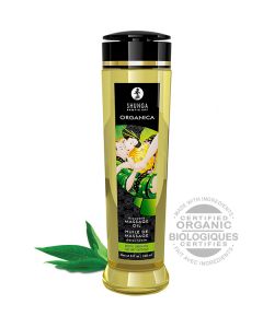 Shunga - Organica Massage Olie Exotic Green Tea 240 ML*
