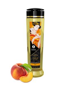 Shunga - Organica Massage Olie Peach 240 ML*