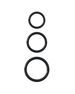 Silicone 3-Ring Stamina Set