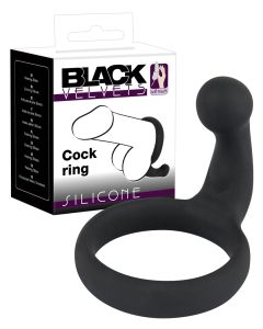 Siliconen Cockring - Black Velvets