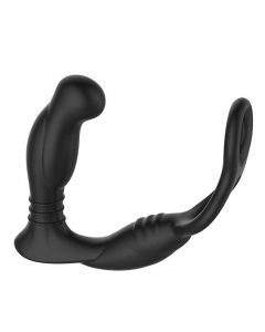 Simul8 Prostaatvibrator Met Cockring Ballstretcher zijkant