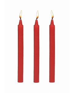 SM Kaarsen 3 Stuks - Rood