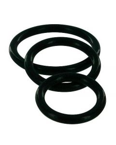 Stretchy Cockring Set - Zwart