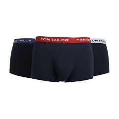 Tom Tailor Boxer Brief 3 Pack Blue-Dark Red-Light Grey
