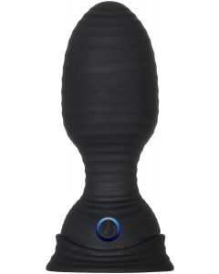 Vibrerende Buttplug Shape Shifter - Zwart*