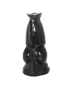 Extreem Grote Dildo Wolf - Zwart