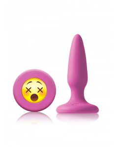 Roze Buttplug Mojis #WTF - 8.5 cm