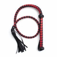 Bullwhip Zwart / Rood - 150 cm