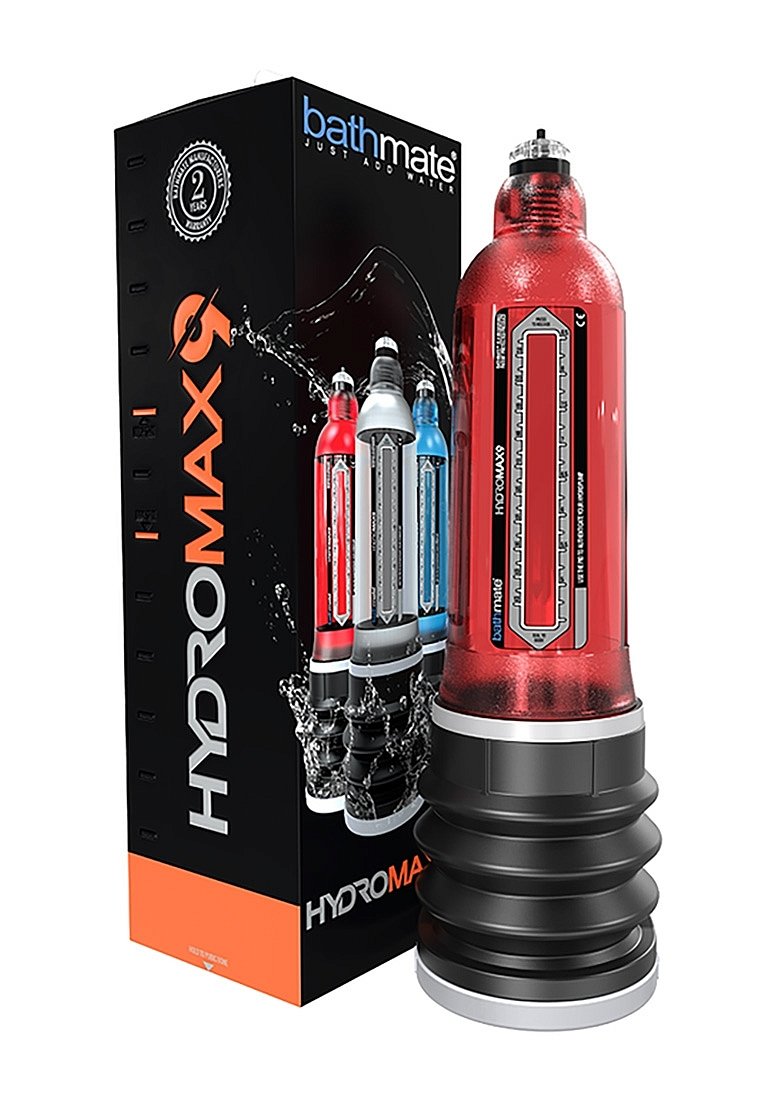 Penispomp HydroMax9 Rood