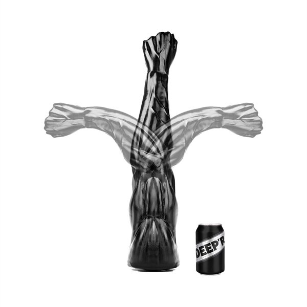 Deep'r Mega Power Vuist - Zwart*