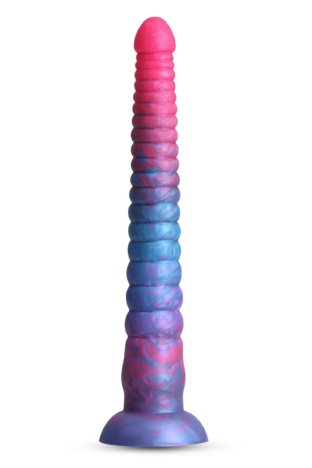Stacked Dildo 30.6 cm - Roze/Blauw